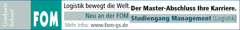 logistik-studium: Banner FOM